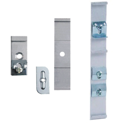 HardwareCity Curtain Track Ceiling Mounted Brackets SINGLE / DOUBLE / TRIPLE